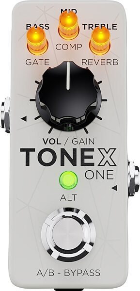 open zoom image for IK Multimedia TONEX ONE Brown Sound Limited Edition Pedal, White, Open Box (Like New), Action Position Back