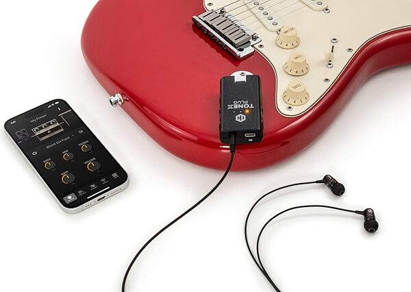 open zoom image for IK Multimedia TONEX Plug Modeling Headphone Amplifier, New, Action Position Back