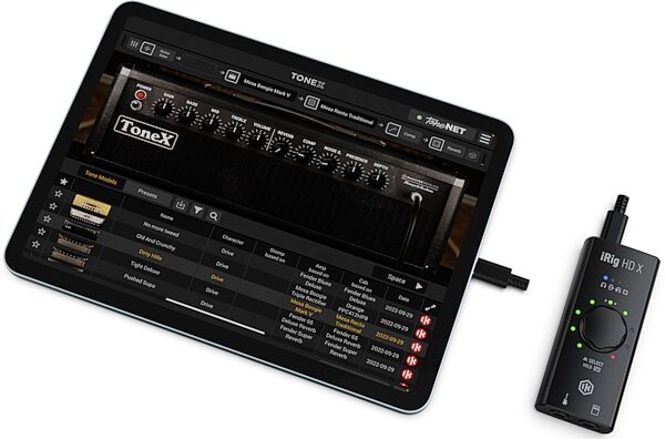 open zoom image for IK Multimedia iRig HD X USB Audio Interface, New, Action Position Back