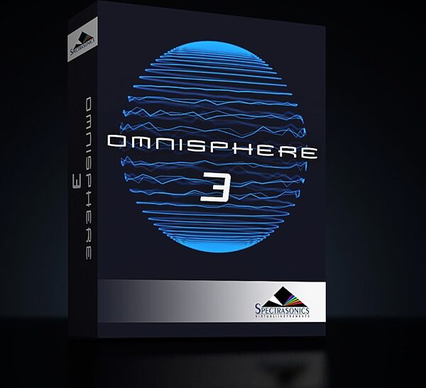 open zoom image for Spectrasonics Omnisphere 3 Software Synthesizer - Full Version, Boxed, Action Position Back