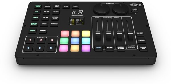 open zoom image for Chauvet DJ ILS Command Lighting Controller, New, Action Position Back