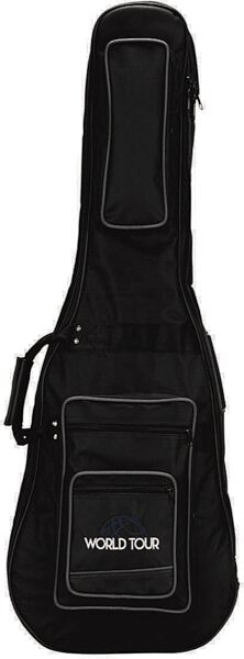 open zoom image for World Tour Pro Double Gig Bag for 2 Electric Bass Guitars, New, Side 4--Main