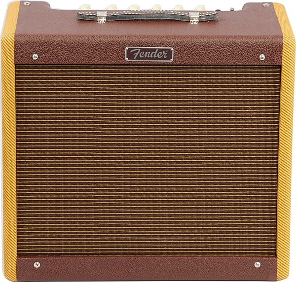 open zoom image for Fender Hot Rod Blues Junior IV Guitar Combo Amplifier (1x12 Inch, 15 Watts), Action Position Back