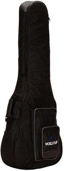 open zoom image for World Tour Deluxe 20mm Acoustic-Electric Bass Gig Bag, New, Side 2