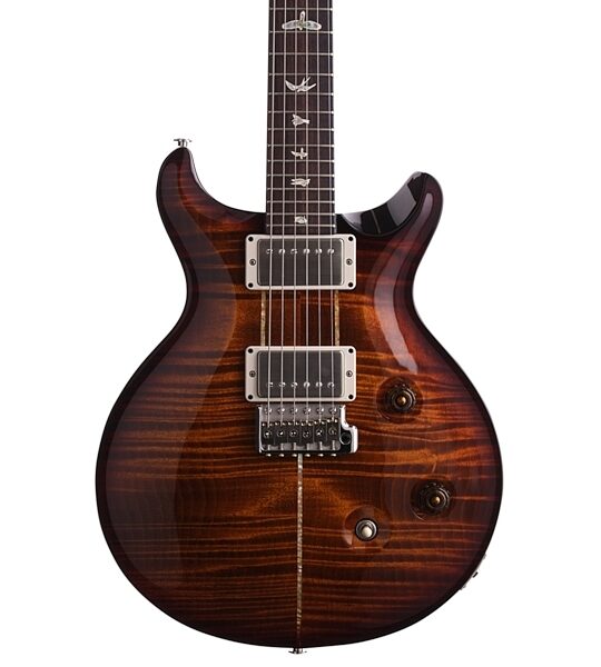 open zoom image for PRS Paul Reed Smith Santana Signature 10-Top 2013 Electric Guitar (with Case), Black Gold Burst - Body Front