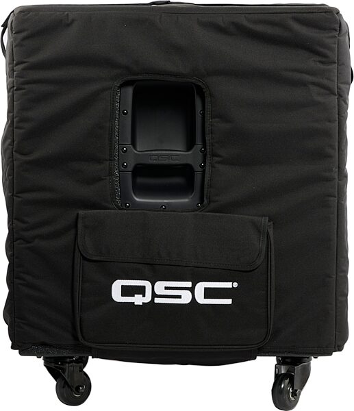 open zoom image for QSC KS118-CVR Heavy Duty Cordura Padded Cover for KS118 or LS118 Subwoofer, New, Action Position Back