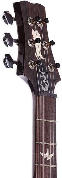 open zoom image for PRS Paul Reed Smith Santana Signature 10-Top 2013 Electric Guitar (with Case), Black Gold Burst - Headstock Front
