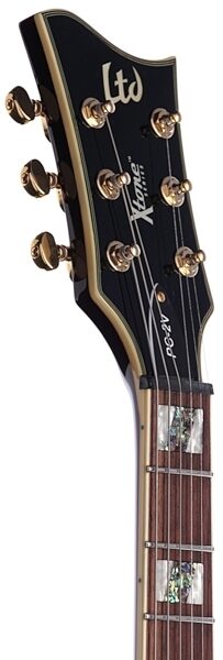 open zoom image for ESP LTD Xtone PC2V Electric Guitar (with Case), Brown Sunburst - Headstock