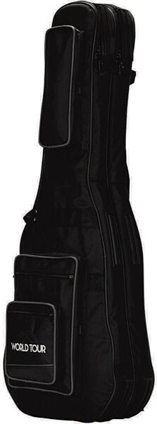 open zoom image for World Tour Pro Double Gig Bag for 2 Electric Bass Guitars, New, Side 2