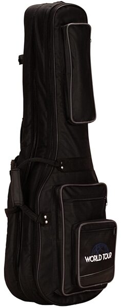 open zoom image for World Tour Pro Double Gig Bag for 2 Electric Guitars, New, Side 3