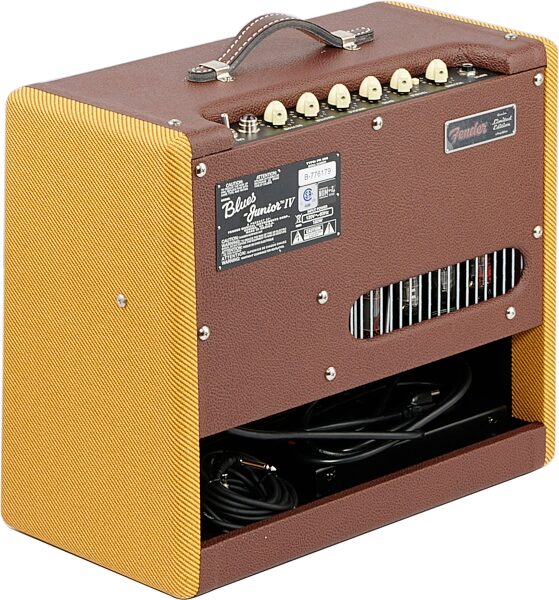 open zoom image for Fender Hot Rod Blues Junior IV Guitar Combo Amplifier (1x12 Inch, 15 Watts), Action Position Back