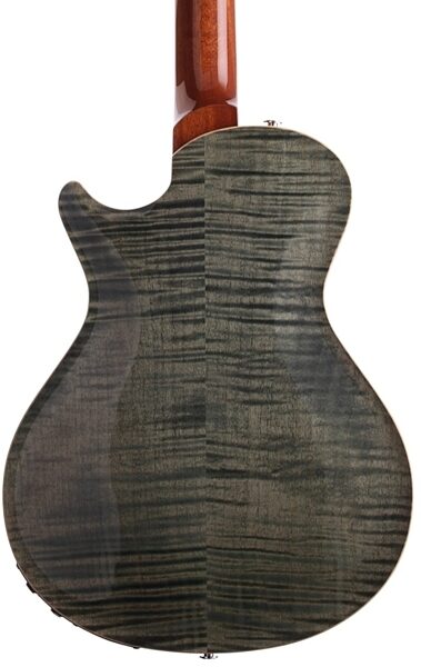 open zoom image for PRS Paul Reed Smith Singlecut Hollowbody II Electric Guitar (with Case), Trampas Green - Body Back