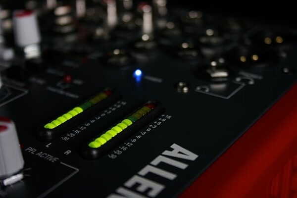 open zoom image for Allen and Heath ZED-18 18-Channel Mixer with USB Interface, New, LED Meter