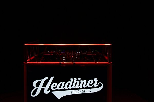 open zoom image for Headliner Indio DJ Booth, New, Action Position Back