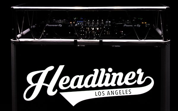open zoom image for Headliner Indio DJ Booth, New, Action Position Back