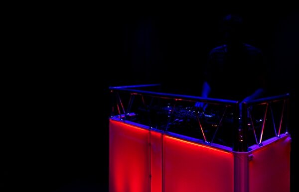 open zoom image for Headliner Indio DJ Booth, New, Action Position Back