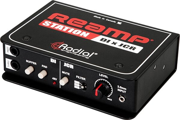open zoom image for Radial Reamp Station Combination Active DI x JCR Reamper, New, Action Position Back