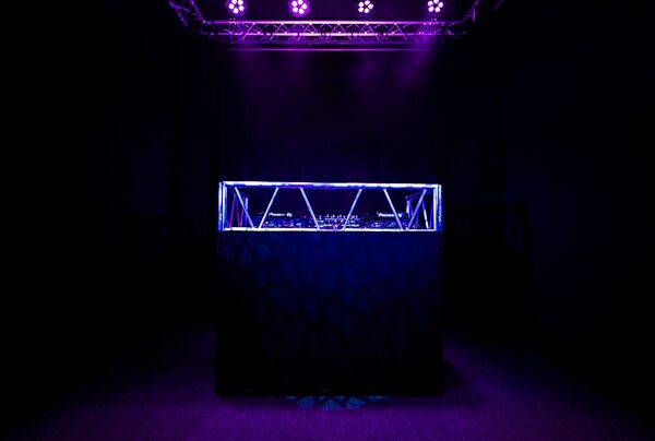 open zoom image for Headliner Indio DJ Booth, New, Action Position Back