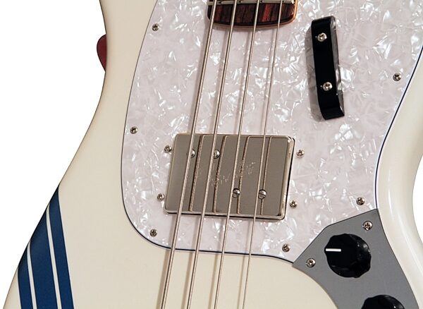 open zoom image for Fender Pawn Shop Mustang Electric Bass with Gig Bag, Closeup View 6