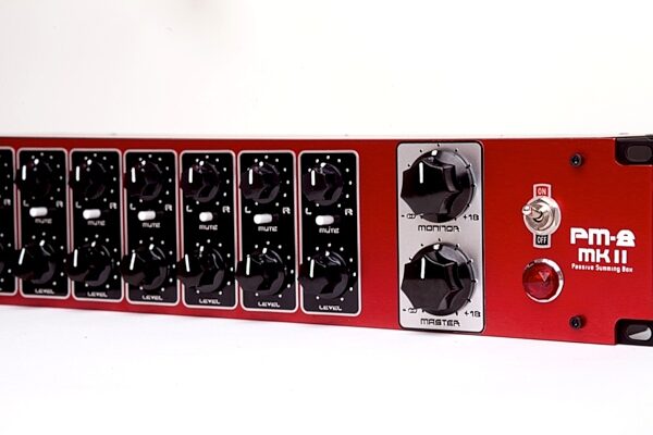 open zoom image for Black Lion Audio PM8MKII 8x2 Summing Mixer, Closeup