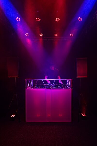 open zoom image for Headliner Indio DJ Booth, New, Action Position Back
