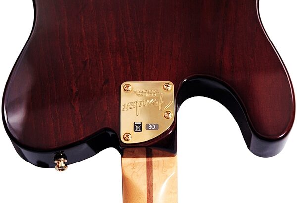 open zoom image for Fender Select Thinline Telecaster Electric Guitar, Maple Fingerboard (with Case), Neck Plate