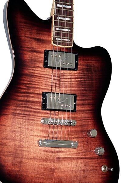 open zoom image for Fender Select Carved Maple Top Jazzmaster HH Electric Guitar, Closeup View 4