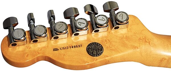 open zoom image for Fender Select Chambered Telecaster HH Electric Guitar, Maple Fingerboard with Case, Closeup View 8