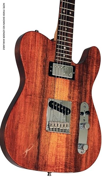 open zoom image for Fender Select Carved Top Telecaster SH Electric Guitar, Rosewood Fingerboard w/ Case, Body View