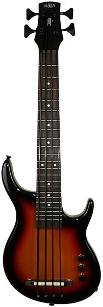 open zoom image for Kala S-U-B U-BASS Electric Bass with Gig Bag, Satin Sunburst