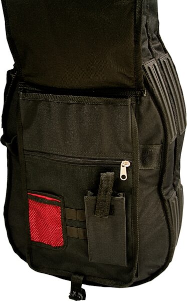 open zoom image for World Tour Pro Dual Bass Guitar Gig Bag, Pocket