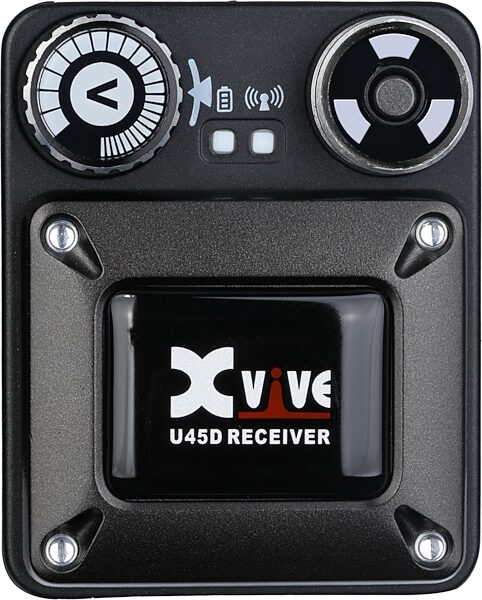 open zoom image for Xvive U45D Stereo 5.8GHz Digital Wireless In-Ear Monitor System, New, Action Position Back