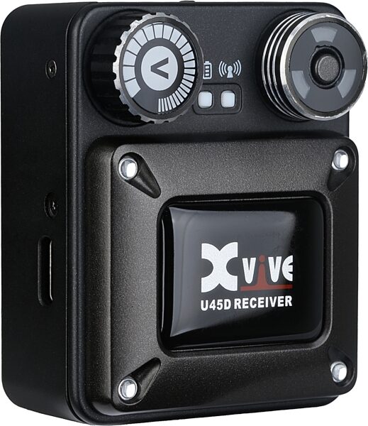 open zoom image for Xvive U45D Stereo 5.8GHz Digital Wireless In-Ear Monitor System, New, Action Position Back