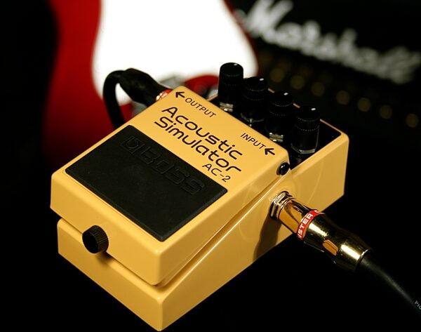 open zoom image for Boss AC2 Acoustic Simulator Pedal, Application Shot Front