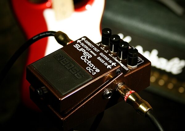 open zoom image for Boss OC-3 Super Octave Pedal, Application Shot