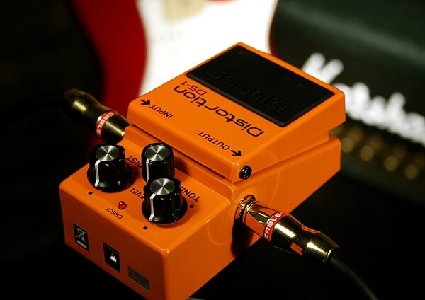 open zoom image for Boss DS-1 Distortion Pedal, New, Application Shot Back