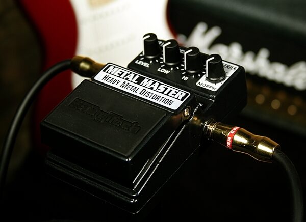 open zoom image for DigiTech Metal Master X-Series Heavy Metal Distortion Pedal, Application Shot Front