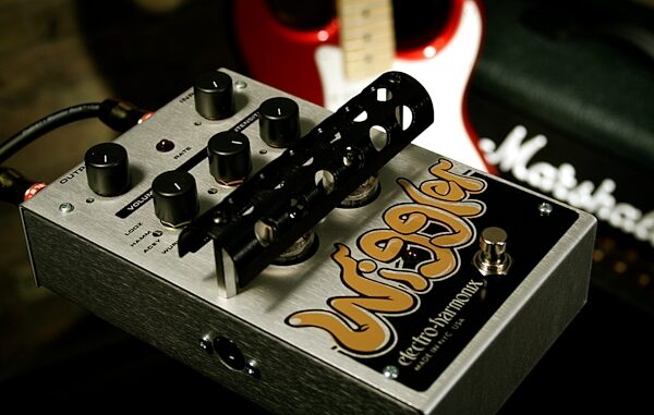 open zoom image for Electro-Harmonix Wiggler Tube Modulation Pedal, Application Shot Front
