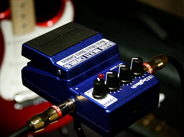 open zoom image for DigiTech Bass Multi Chorus X-Series Pedal, Application Shot Back