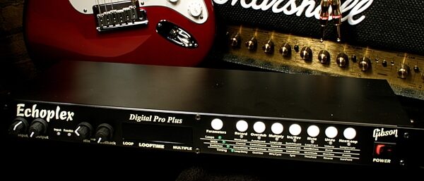 open zoom image for Gibson TGE05 Echoplex Digital Pro Plus, Application Shot Front