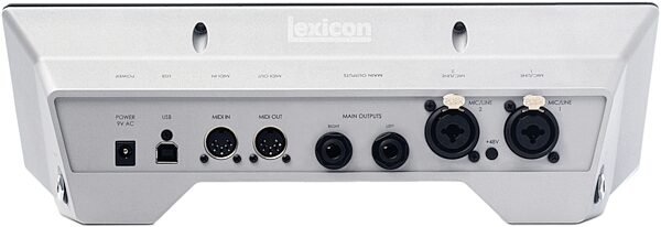open zoom image for Lexicon I-ONIX U22 USB 2.0 Recording Audio Interface, Rear