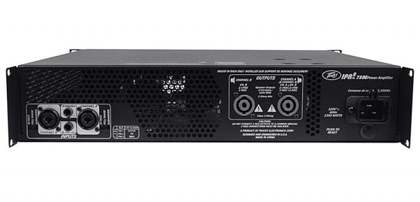 open zoom image for Peavey IPR2 7500 Power Amplifier, Rear