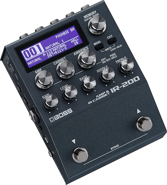 open zoom image for Boss IR-200 Amp and Cabinet Processor Pedal, New, Action Position Back