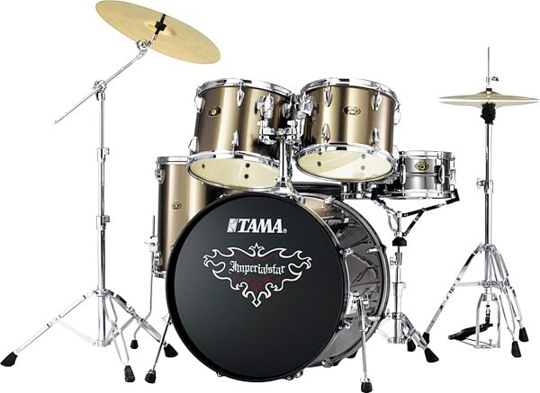 open zoom image for Tama IS50C Imperialstar 20 5-Piece Compact Drum Kit, Bronze Metallic