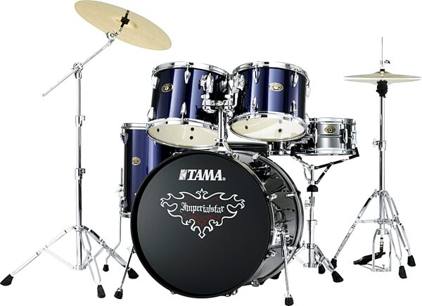 open zoom image for Tama IS50C Imperialstar 20 5-Piece Compact Drum Kit, Midnite Blue