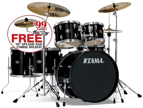 open zoom image for Tama IS62C Imperialstar Accel Driver Drum Kit (6-Piece), Black