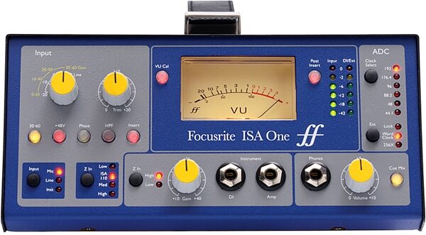 open zoom image for Focusrite ISA One Analogue Microphone Preamp, New, Front