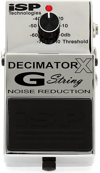 open zoom image for ISP Technologies Decimator G String X Noise Reduction Pedal, New, Action Position Front