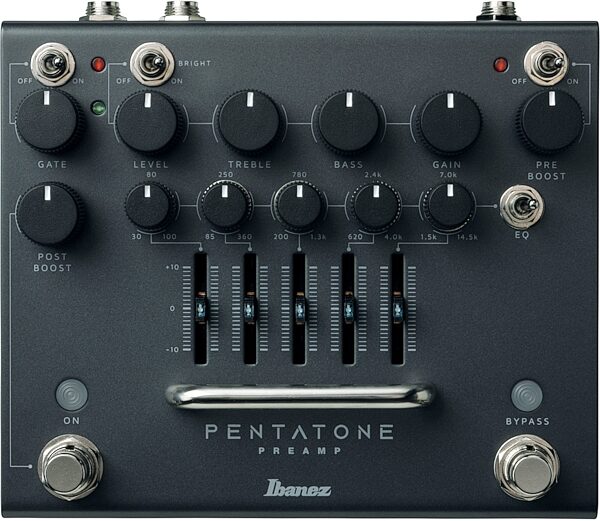 open zoom image for Ibanez PTPRE Pentatone Guitar Preamp, New, Action Position Back