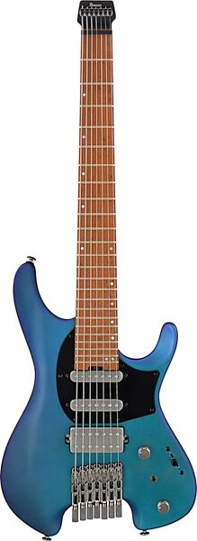 open zoom image for Ibanez Q547 Electric Guitar (with Gig Bag), Blue Chameleon, Open Box (Very Good), Action Position Back